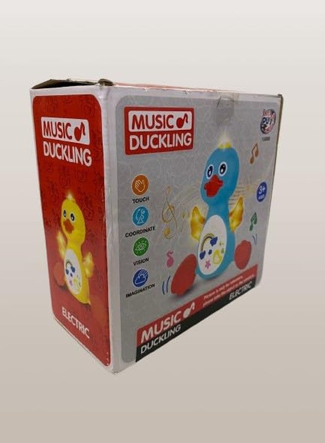 HDA GROUP Musical Duckling Toy for Kids - Voice Controlled Start/Stop, Crawling & Swinging (Multicolor) - Image 5